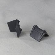 Kant og Hj&oslash;rnebeskyttelse, 3D-hj&oslash;rne 2.000 mm, 30 x 30 mm, l&aelig;ngde: 50 mm polyethylen, sort, karton a