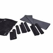 Affaldss&aelig;kke, 70 &micro;m, 880 x 1100 mm LD-PE, gr&aring;, 150 l, karton a 100