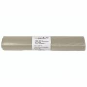 Affaldss&aelig;kke, 53 &micro;m, 900 x 900 mm, LD-PE transparent, 100 l, rulle a 10 poser