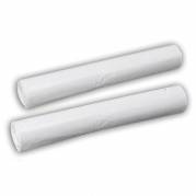 Affaldss&aelig;kke, 53 &micro;m, 700 x 1100 mm genanvendt LDPE, hvid, 100 l rulle a 10 poser