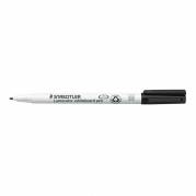 Whiteboardmarker, Staedtler Lumograph 301-9, 1-3MM, Spids, sort, non-permanent