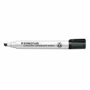Whiteboardmarker, Staedtler Lumocolor 351 B-9, 2-5MM, Skr&aring; spids, sort non-permanent