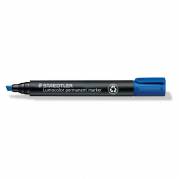 Marker, Staedtler Lumocolor, 350-3 2-5MM, bl&aring;, permanent