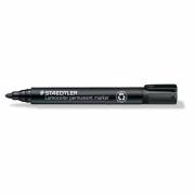 Marker, Staedtler Lumocolor, 352-9, 2MM Rund spids, sort, permanent