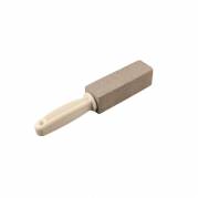 Toilet opfriskning, With Handle Pumice stone for toilet, gr&aring;/hvid