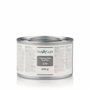 Brandpasta, Aluminium/Gel, s&oslash;lv, 3 timer karton a 72 stk, Buffet heater