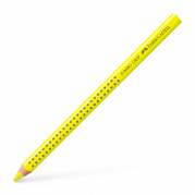 Farveblyant, Faber-Castell Grip, JUMBO Lyse Gul, trekantet