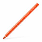 Farveblyant, Faber-Castell Grip, JUMBO M&oslash;rk Orange, trekantet