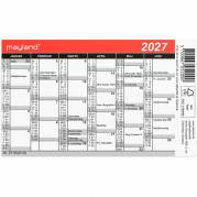 Lommekalender, Mayland Mini, Mini, 118 x70mm &aring;r: 2027, Flerfarvet,