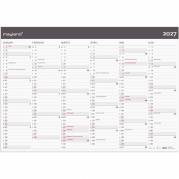 V&aelig;gkalender, Mayland k&aelig;mpe, MODERNE, 72 x740mm &aring;r: 2027, Flerfarvet,