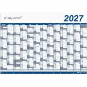 V&aelig;gkalender, Mayland k&aelig;mpe, 60x700mm &aring;r: 2027, Flerfarvet,