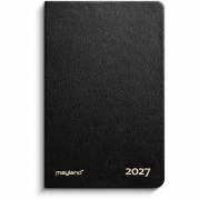 Lommekalender, Mayland Classic, 76x112mm &aring;r: 2027, sort,