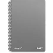 Ugekalender, Mayland, 132x177mm &aring;r: 2027, sort,