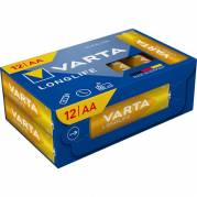 Batteri, Varta, AA Longlife pakke a 12 stk