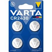 Knapcellebatteri, Varta, CR2430 pakke a 4 stk