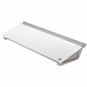 Glastavle, Nobo, hvid, 150x460x60mm