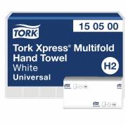 Papirh&aring;ndkl&aelig;der ark, Tork, Universal, H2 1 lag, ubleget 196mmx255mm, 5040 stk FSC Recycled Credit
