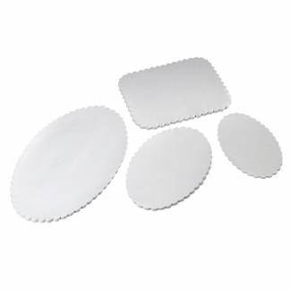 Fadpapir pr&aelig;get 29x46cm oval 500stk/pak