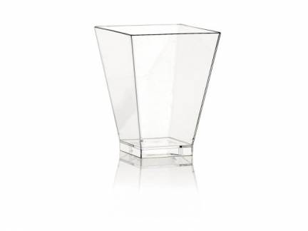Dessertb&aelig;ger p&aring; fod klar 58x58x76mm 160ml 400stk/kar
