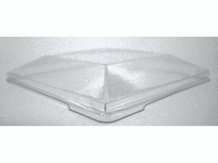 L&aring;g t/dessertb&aelig;ger PS klar Kova 72x72mm 400stk/kar