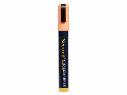 Chalkmarker Securit Original orange 2-6mm skr&aring; spids