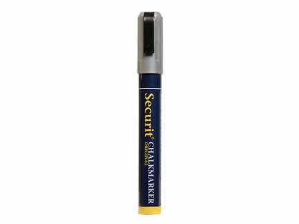 Chalkmarker Securit Original s&oslash;lv 2-6mm skr&aring; spids