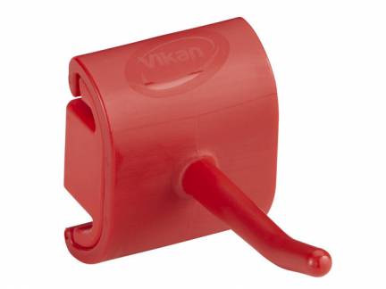 V&aelig;goph&aelig;ng Vikan 78x41mm r&oslash;d enkeltkrogs modul hygijenisk R&oslash;d 1x1x1mm (1)