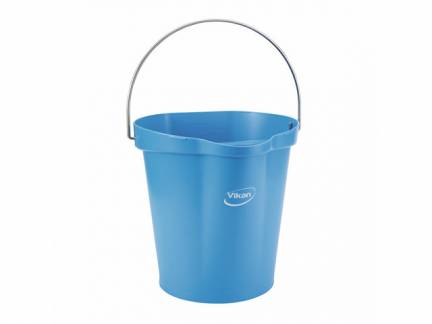 Spand Vikan 12l bl&aring; m/hank Bl&aring; 1x1x1mm (1)