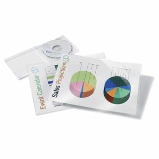 Lamineringslomme, GBC, 75&micro;m, A5, 154 x216mm transparent  kasse a 100 pakker