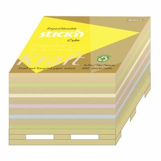Notes, BNT, assorteret, 76x76mm