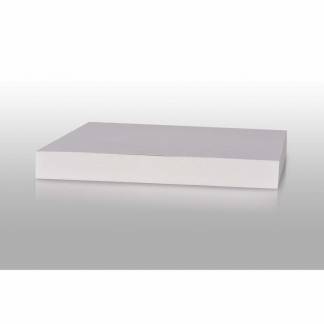 Folia Karton Play Cut, Pearl White Ubestr&oslash;get, 180g/m2 420mm x 600mm, Smal bane pakke a 100 ark