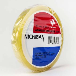 Pakketape, 15 mm x 66.00 m, 999 &micro;m kernediameter: 75 mm, Rulle, PP Stivelse, transparent, pakke a 10