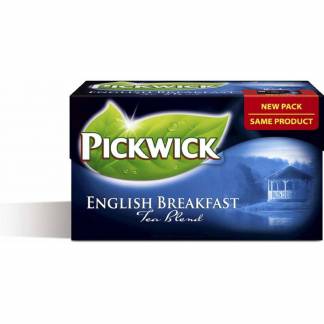 Te, Pickwick, English Breakfast pakke a 20 stk