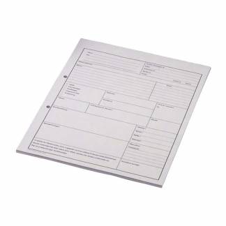 Business Paper, white, Smal bane