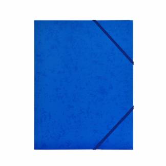 Elastikmappe, BNT Bnt/Office bl&aring;, 210x297mm, Karton/elastik
