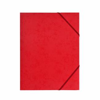 Elastikmappe, BNT Bnt/Office r&oslash;d, 210x297mm, Karton/elastik