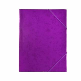 Elastikmappe, BNT Bnt/Office lilla, 210x297mm, Karton/elastik