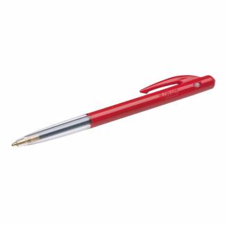 Kuglepen, Bic, M10 51510, 0,6-1,0MM, r&oslash;d
