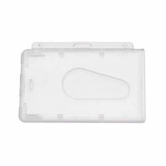 Kortholder, NoName, Til 1 kort transparent pakke a 10 stk