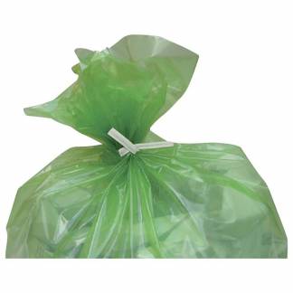 Plastclips, 60 mm, metal, hvid pakke a 100 stk, Twist-ties