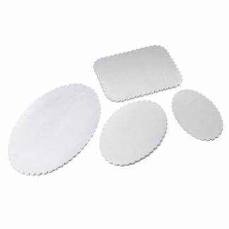 Fadpapir, Stykke, 40 g/m2, 360 x 550 mm pr&aelig;get papir, hvid, almindelig pakke a 500 stk, F&oslash;devaregodk