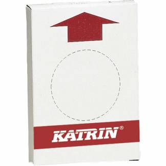 Hygiejnepose, Katrin, Katrin System Ladybin Plastic bag, hvid 20mmx88mm x 130mm, pakke a 30 stk