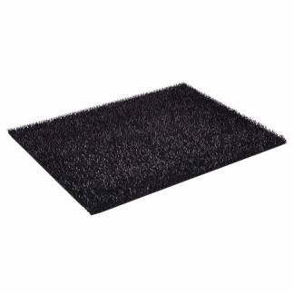 D&oslash;rm&aring;tter, Clean Carpet, Outdoor Finnturf, sort 450mmx600mm x 16mm
