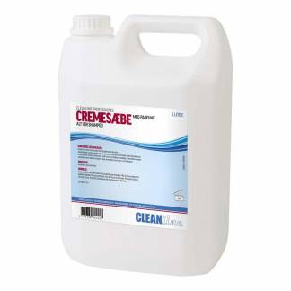 Cremes&aelig;be, Cleanline, Aloe Vera 5 l, s&aelig;be, hvid
