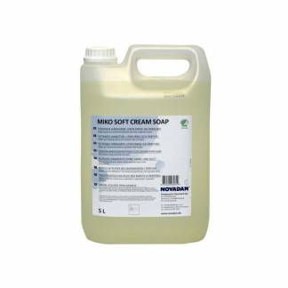 Cremes&aelig;be, Novadan, Miko Soft Cream 5 l, s&aelig;be, hvid