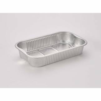 Foliebakke, Plus Pack Ready2Cook Rektangul&aelig;r 1400 ml,265x162x47mm aluminium, aluminium, pakke a 150