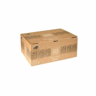 Enkeltindpakkede tandstikker, Duni Jordan, Rund, tr&aelig;, brun/hvid Single piece wrapping, pakke a 3000