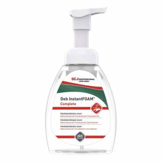 H&aring;nddesinfektion skum, Deb, Instantfoam Complete pumpeflaske 250 ml