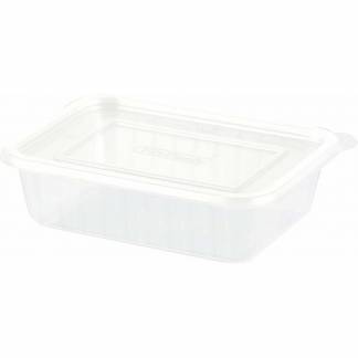 Plastbakke, Duni Fixpack 350 ml,146x110x41mm PP, transparent, karton a 500 stk