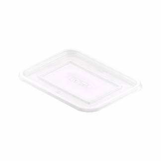 Plastbakke, Duni Fixpack 500 ml,146x110x6mm PP, transparent, karton a 500 stk